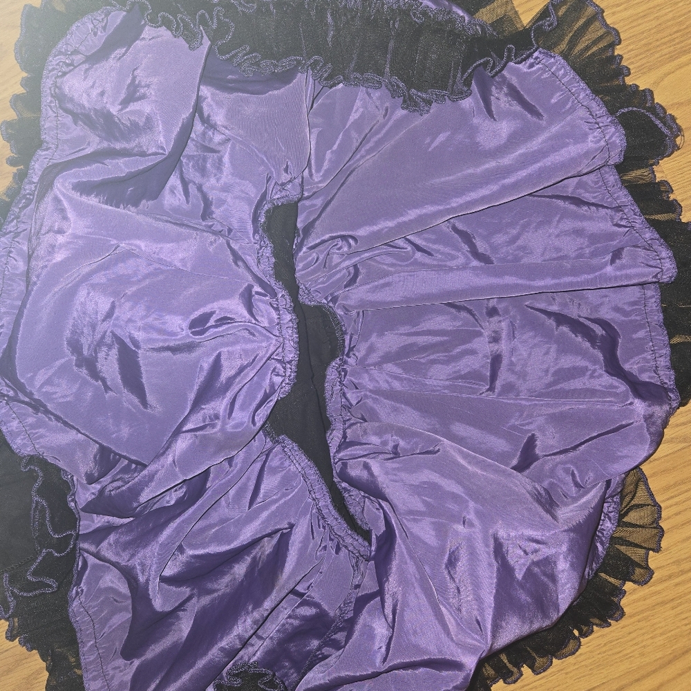 TRIPP NYC black/purple dress - Picture 8 of 8